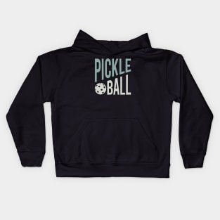 Pickleball Design for Pickleball Players Kids Hoodie